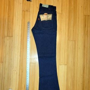 Vintage NWT Levi's Flares 28 x 34